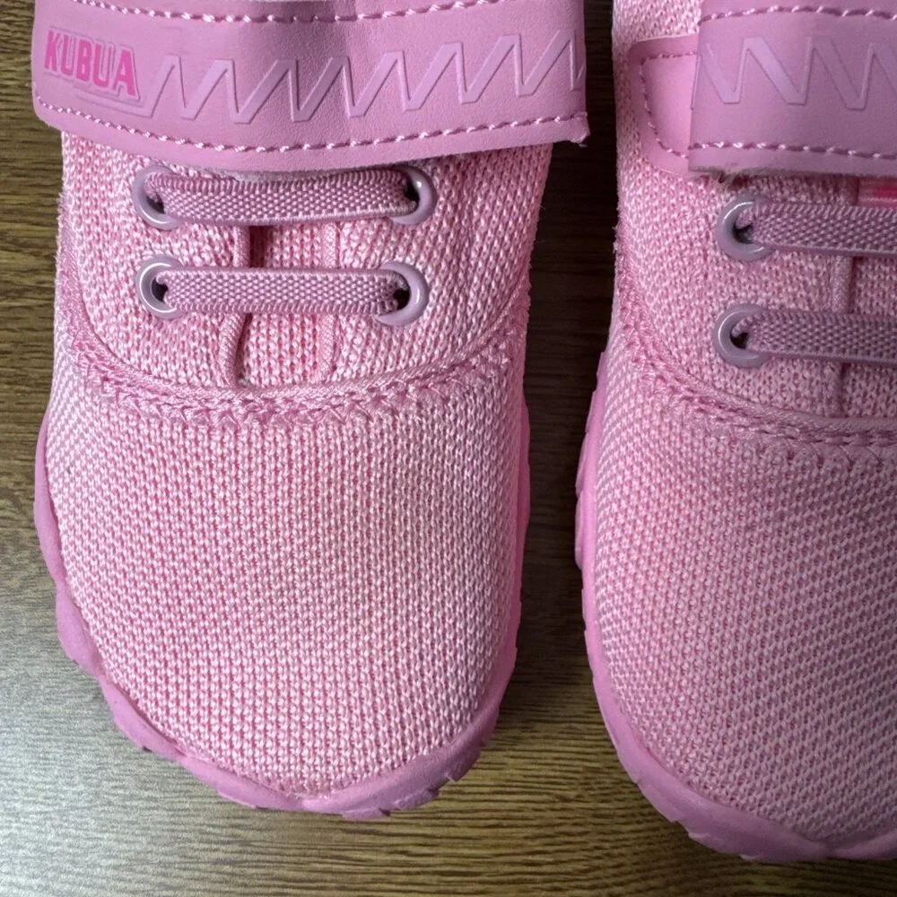 KUBUA Kids Barefoot Shoes Girls Minimalist Sneakers Naturally Splay Shoe Size 12